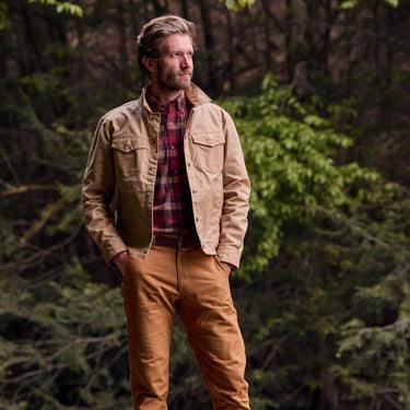 Tom Beckbe Chatom Waxed Jacket - Wheat
