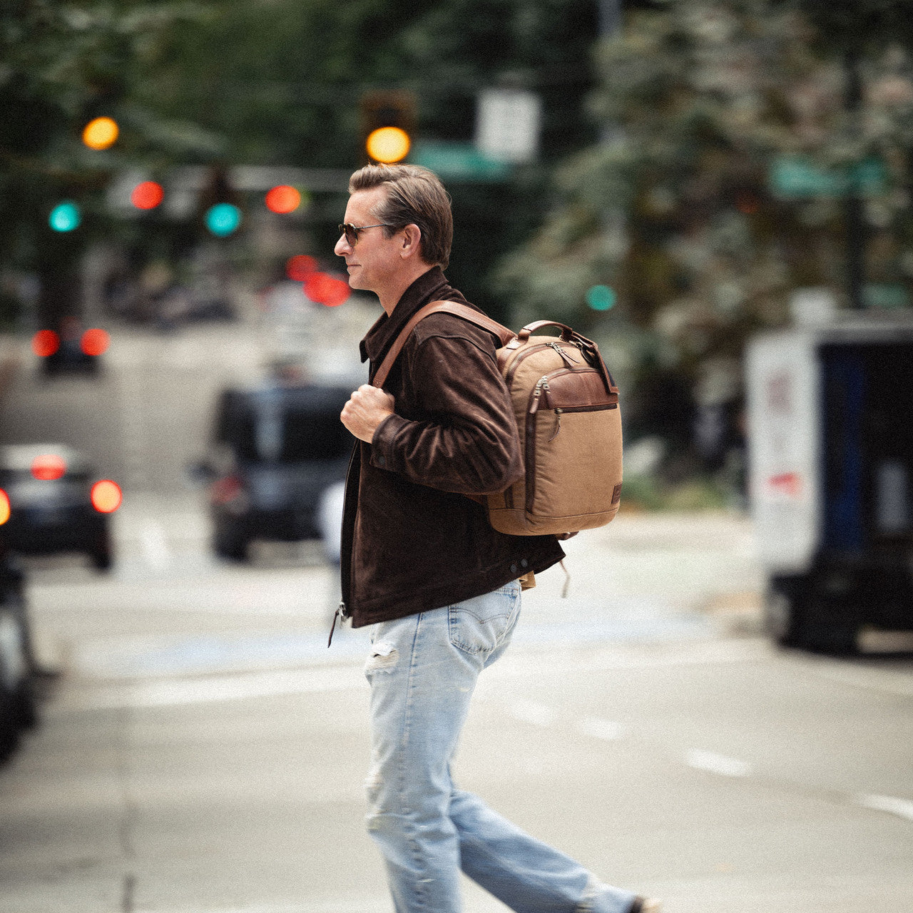 Commuter Collection Backpack - Tobacco/Cognac