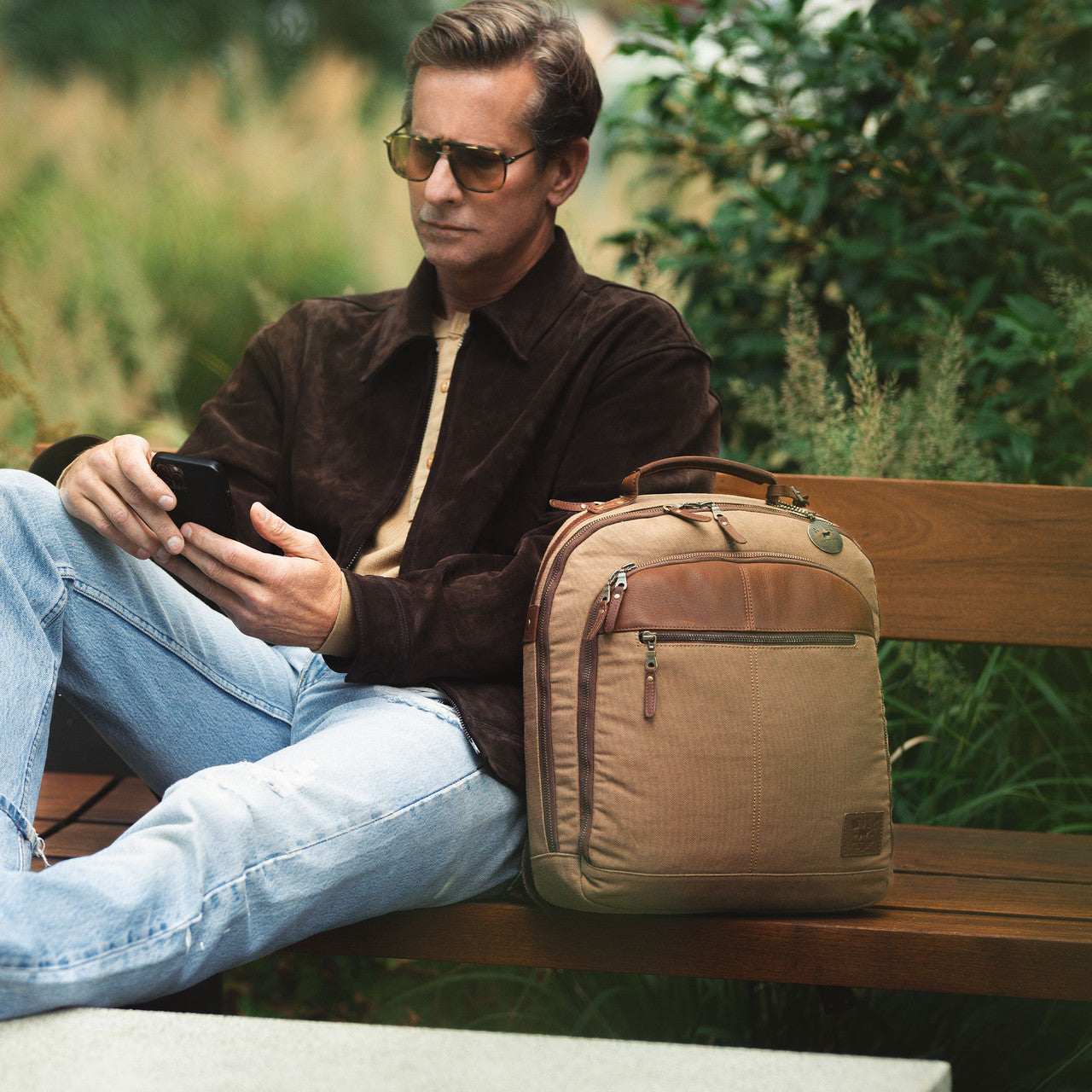 Commuter Collection Backpack - Tobacco/Cognac