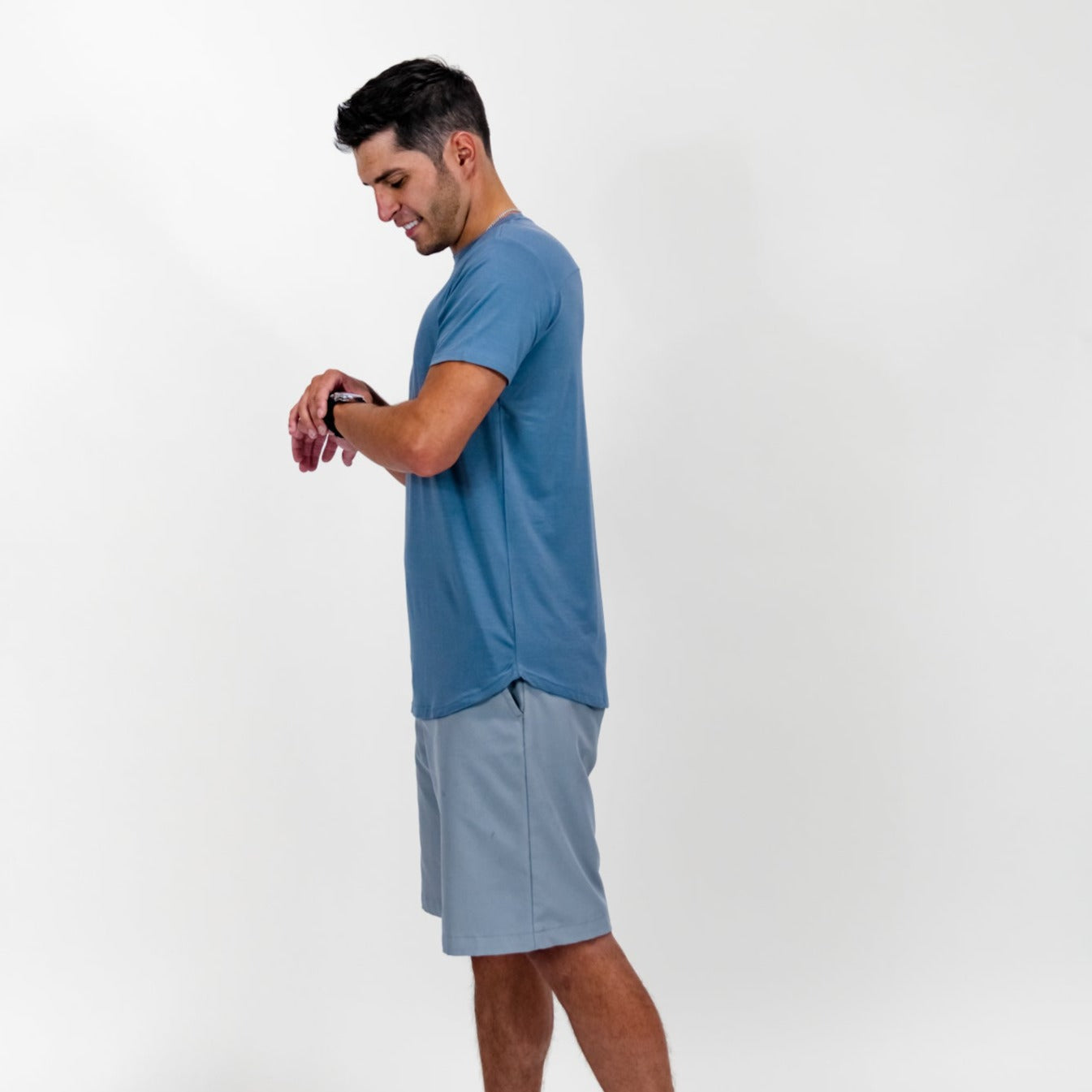Pillar Athletics Mathew Blue Grey Tee