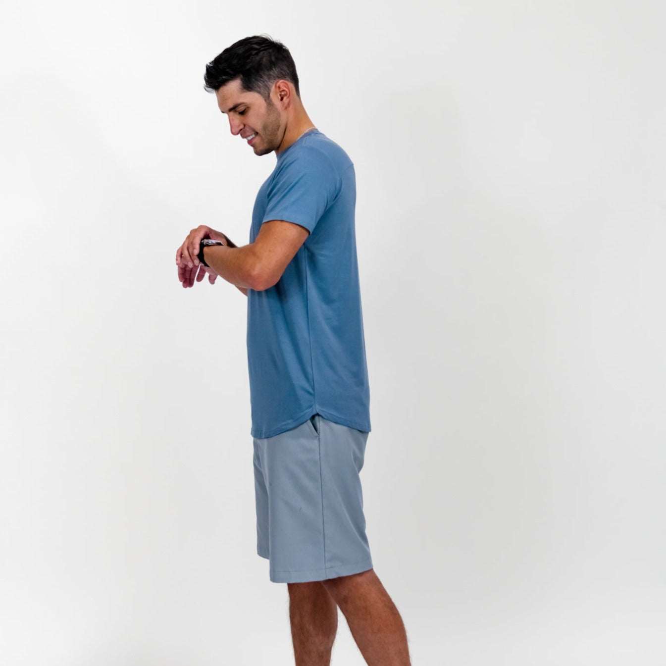 Pillar Athletics Mathew Blue Grey Tee