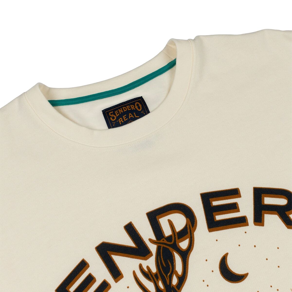 Sendero Jackalope Sweatshirt - Vintage White