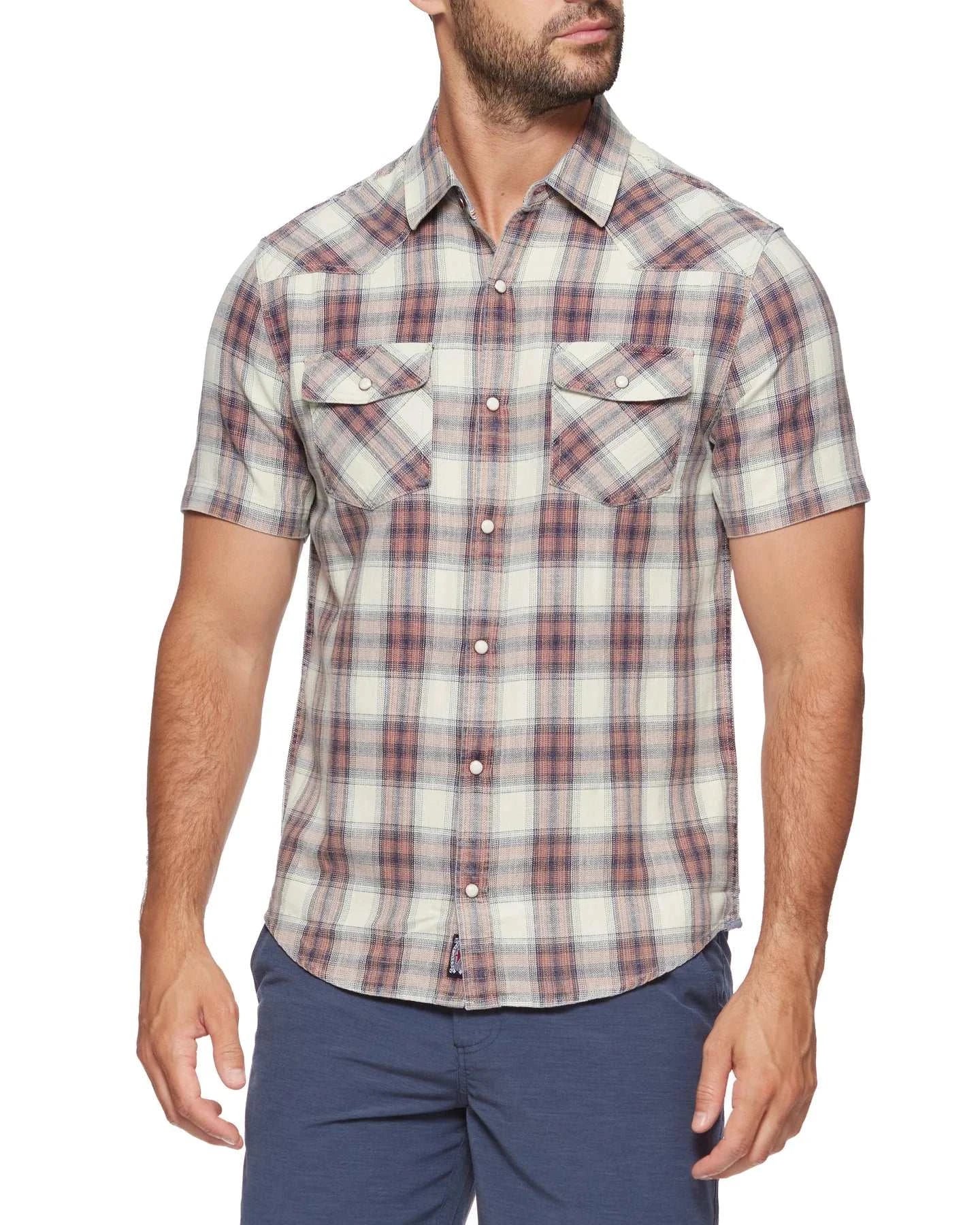 Flag and Anthem Landrum Pearl Snap Shirt