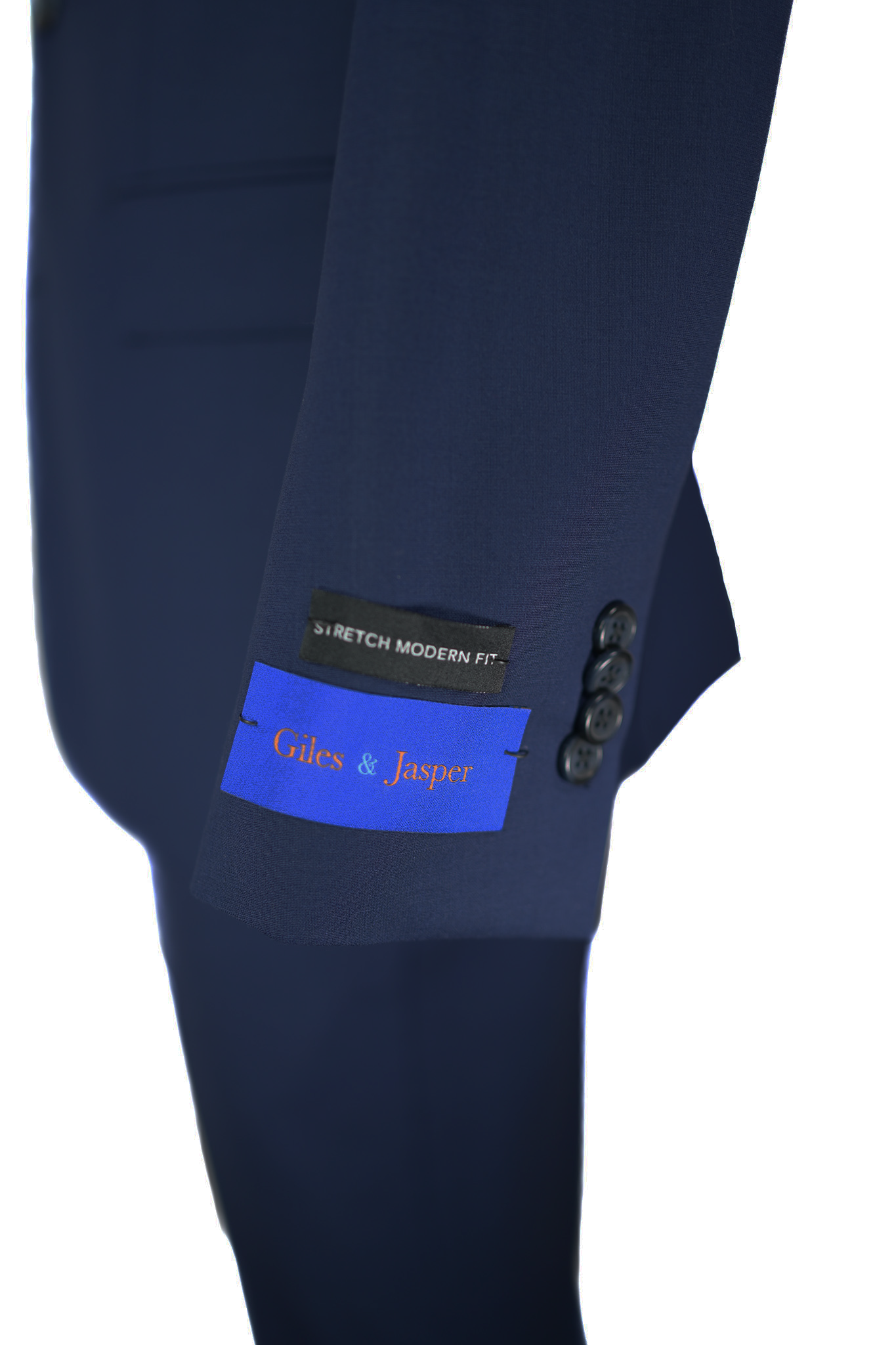 Giles & Jasper Modern Suit Coat - Bristol Blue