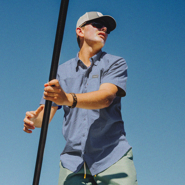 Marsh Lenwood Tech Shirt - Riviera Blue