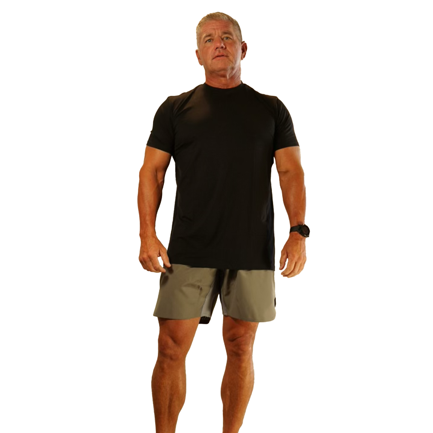 Pillar Athletics Drew Short in Fern color, breathable four-way stretch fabric for comfort and flexibility, featuring drawstring and back zipper pocket, lightweight design.