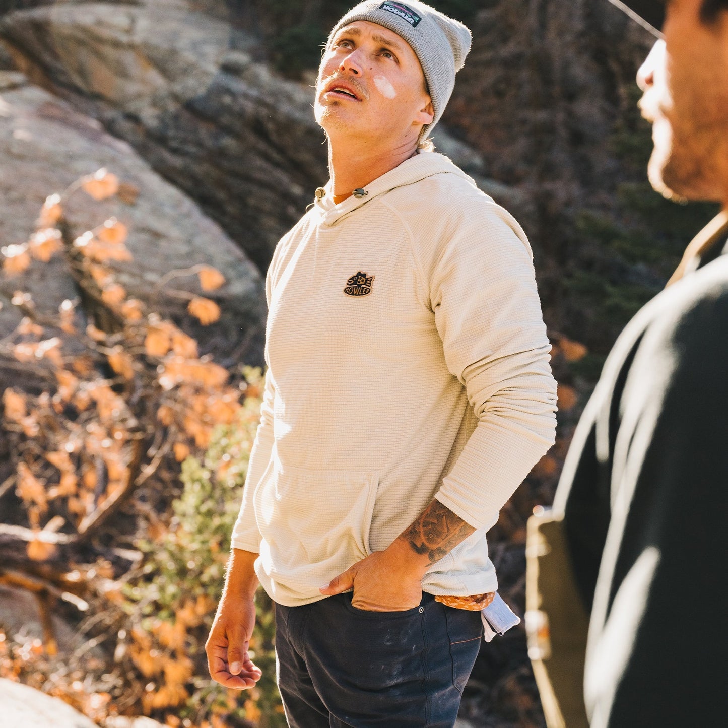 Howler Bros Palo Duro Fleece Hoodie - Oatmeal