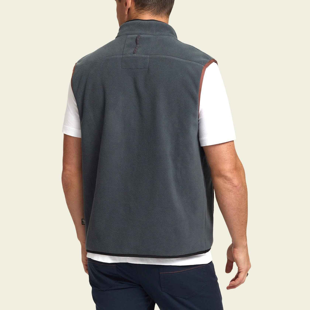 Howler Bros Free Range Fleece Vest - Fog