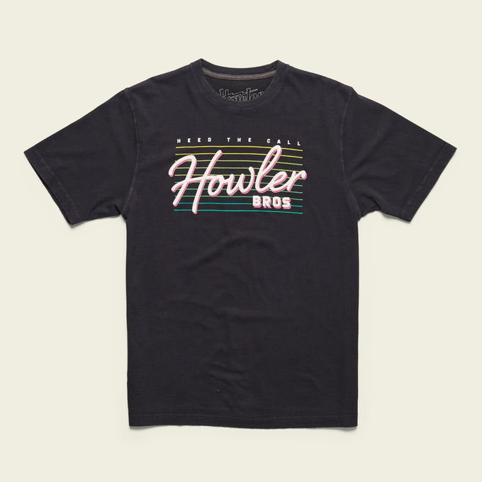 Howler Bros Beach Club Tee - Black
