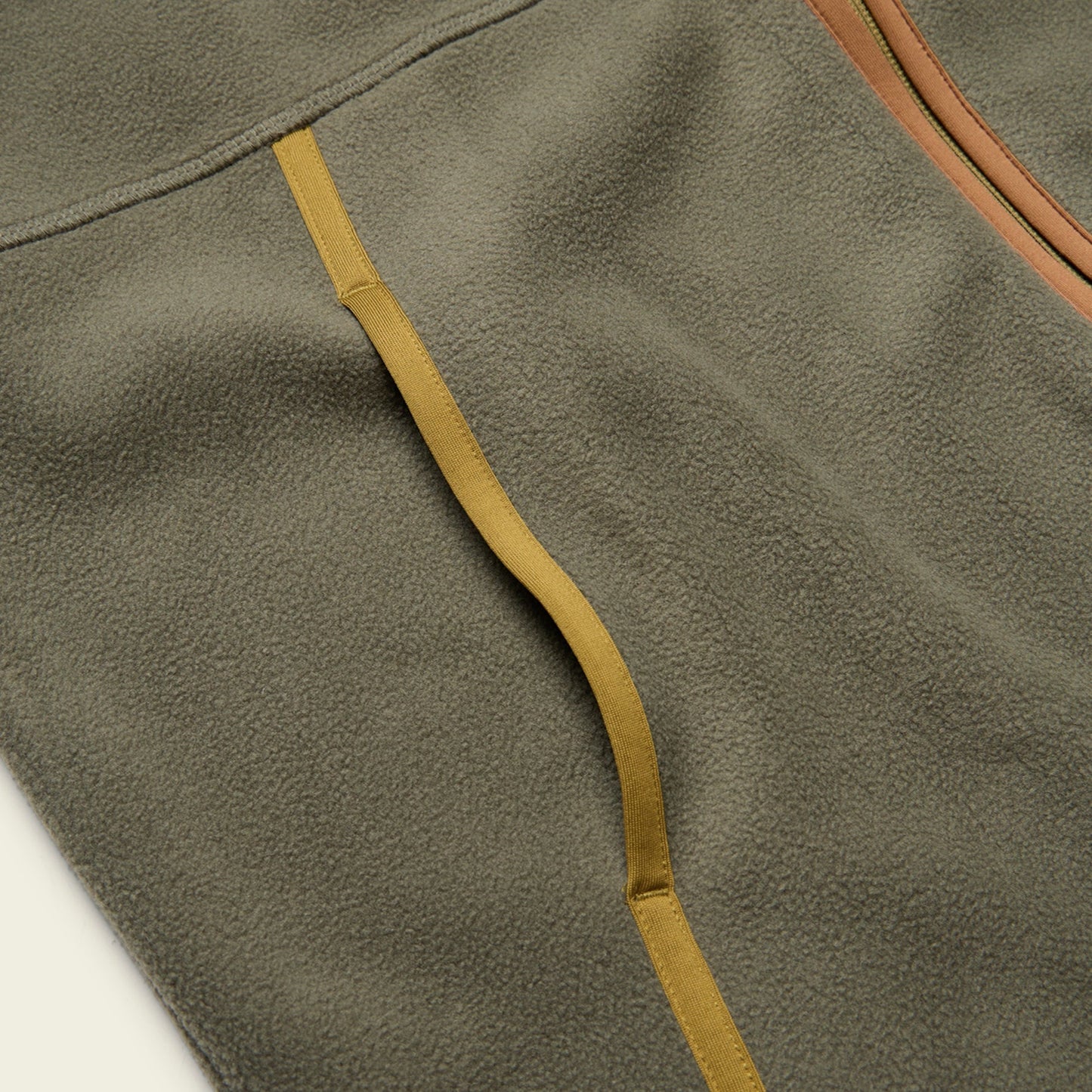 Howler Bros Free Range Fleece Vest - Oregano