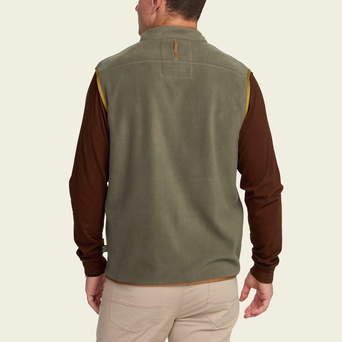 Howler Bros Free Range Fleece Vest - Oregano