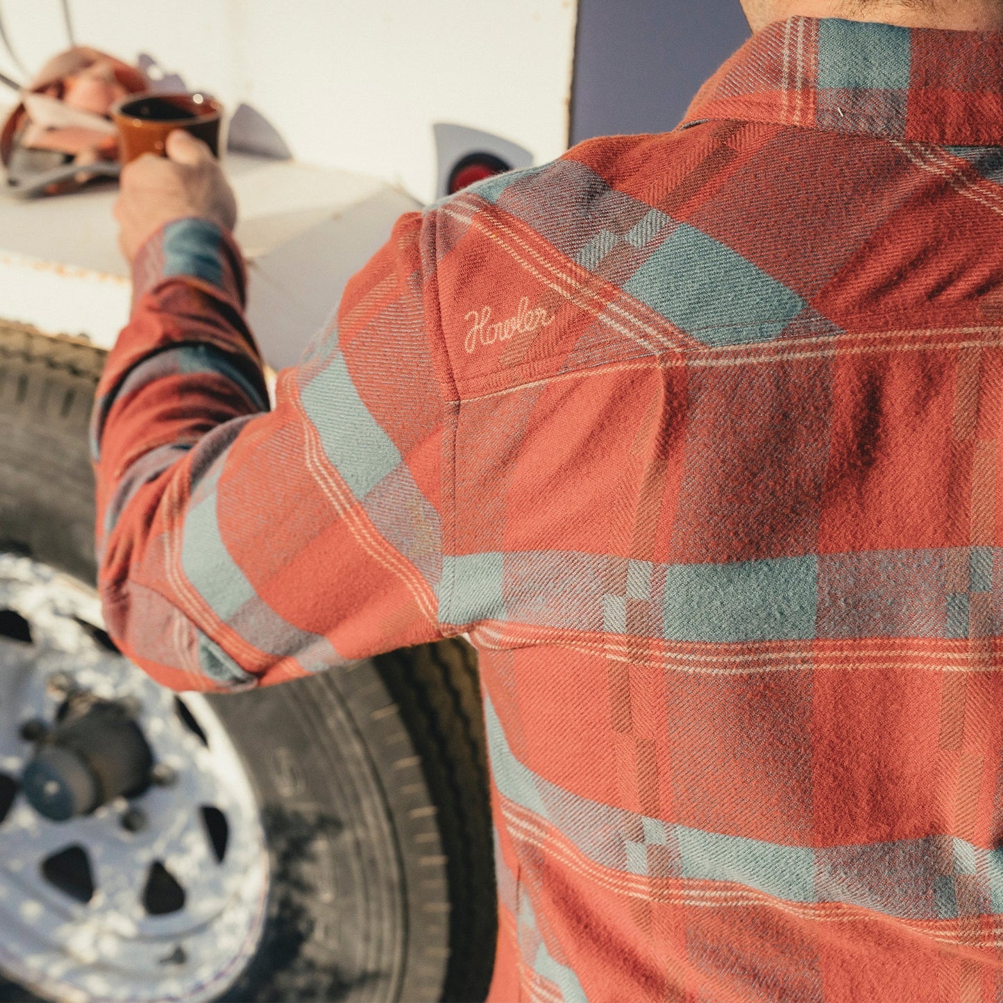 Howler Harker's Flannel - Terracotta