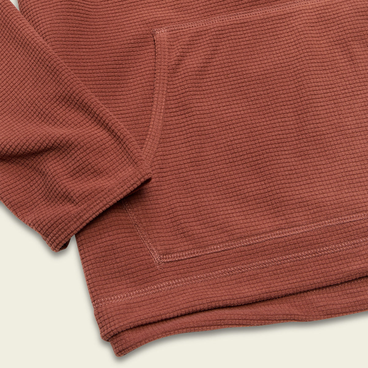 Howler Bros | Palo Duro Fleece Hoodie | Mink Brown