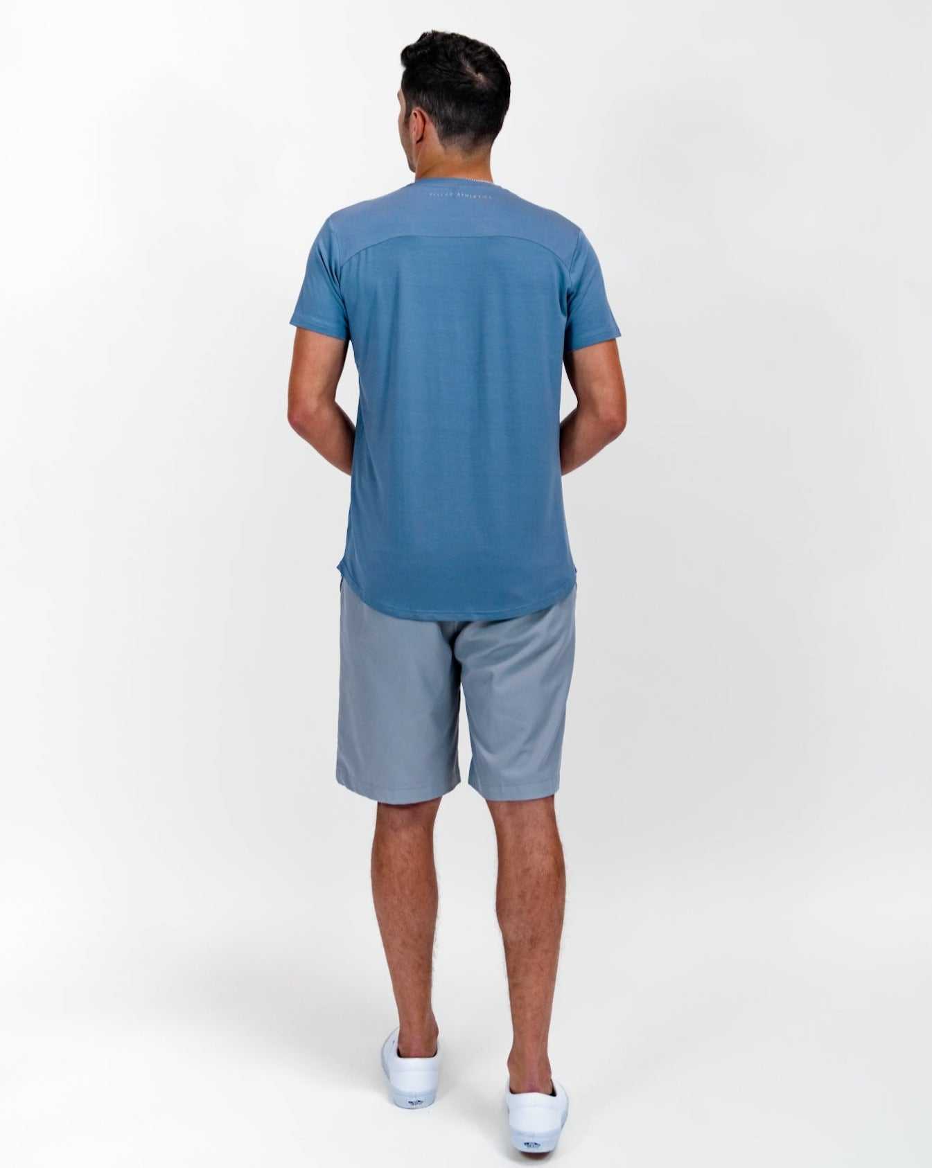 Pillar Athletics Mathew Blue Grey Tee