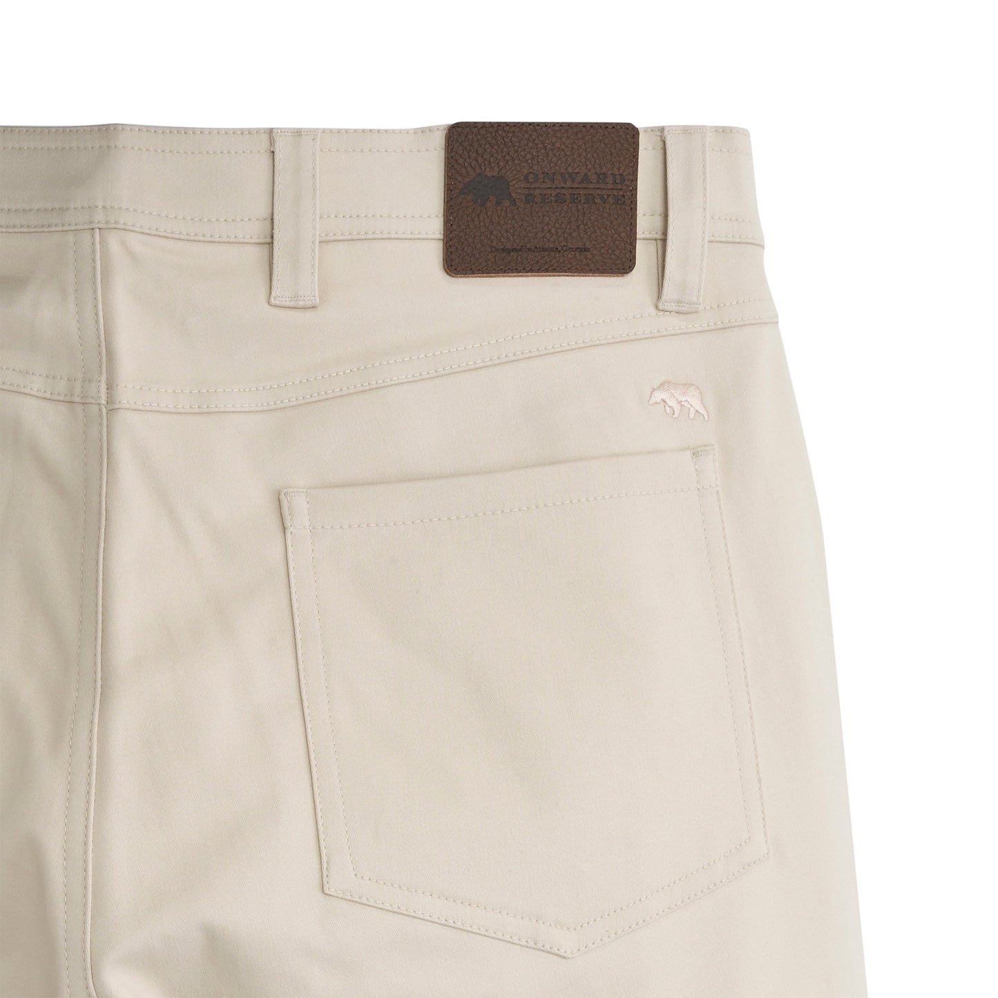 Onward Reserve Classic Five Pocket Pants - Stone
