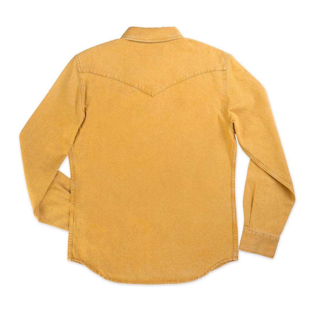 Sendero Wyatt Pearl Snap Shirt - Faded Gold