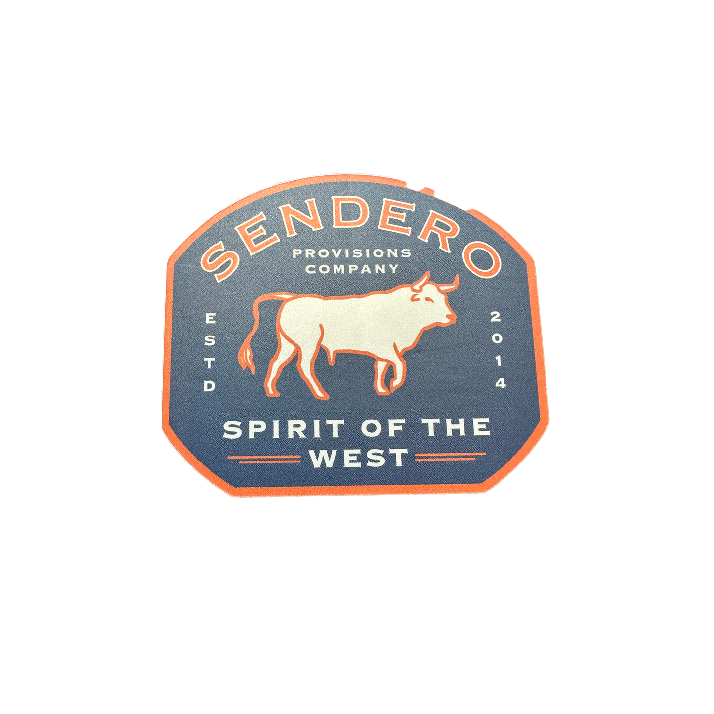Sendero Ferdinand sticker with vibrant design