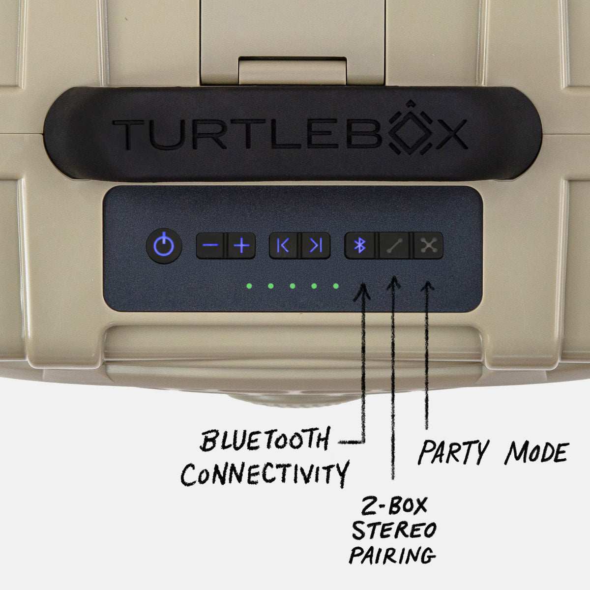 Turtlebox Original Speaker - Tan/Black