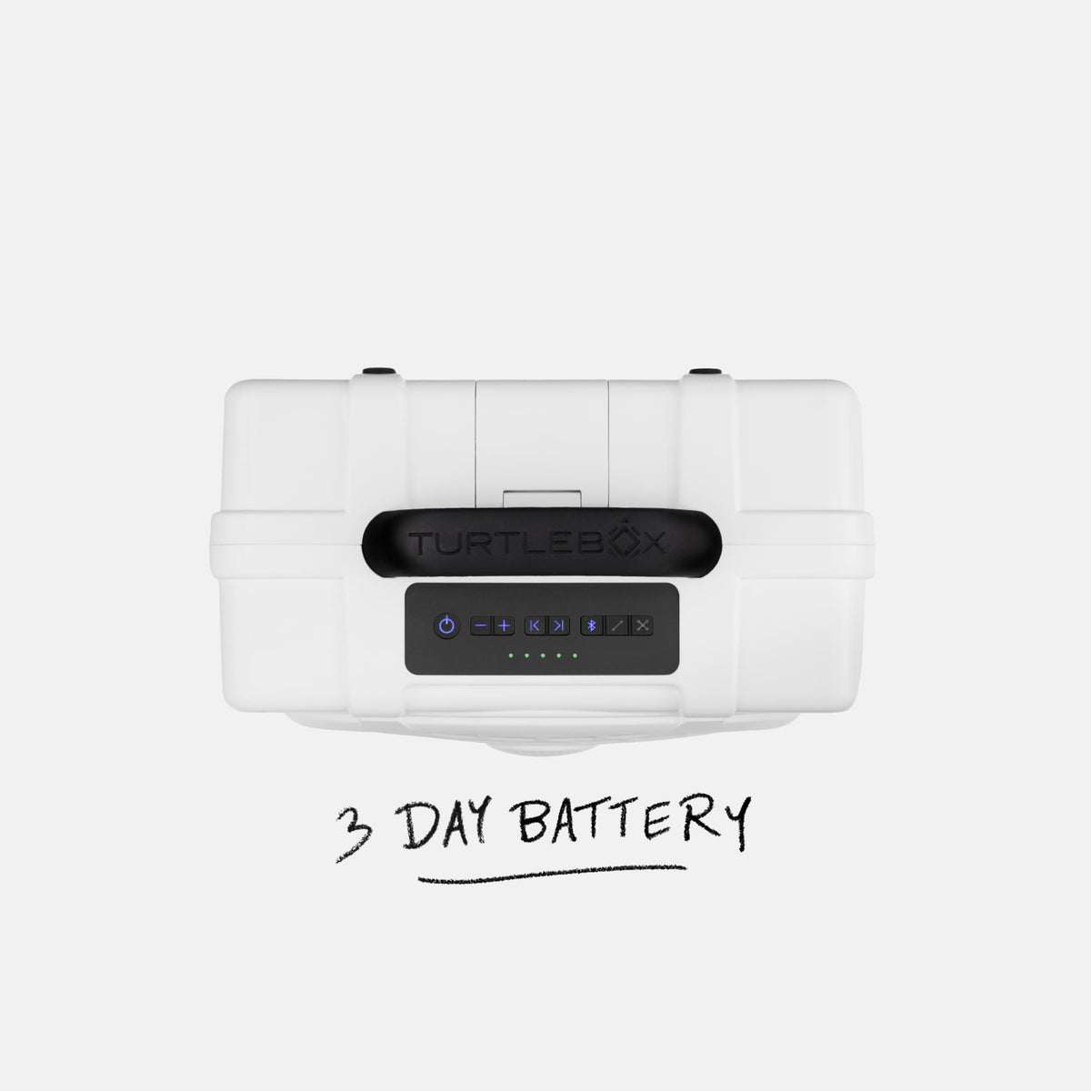 Turtlebox Original Speaker - White/Black