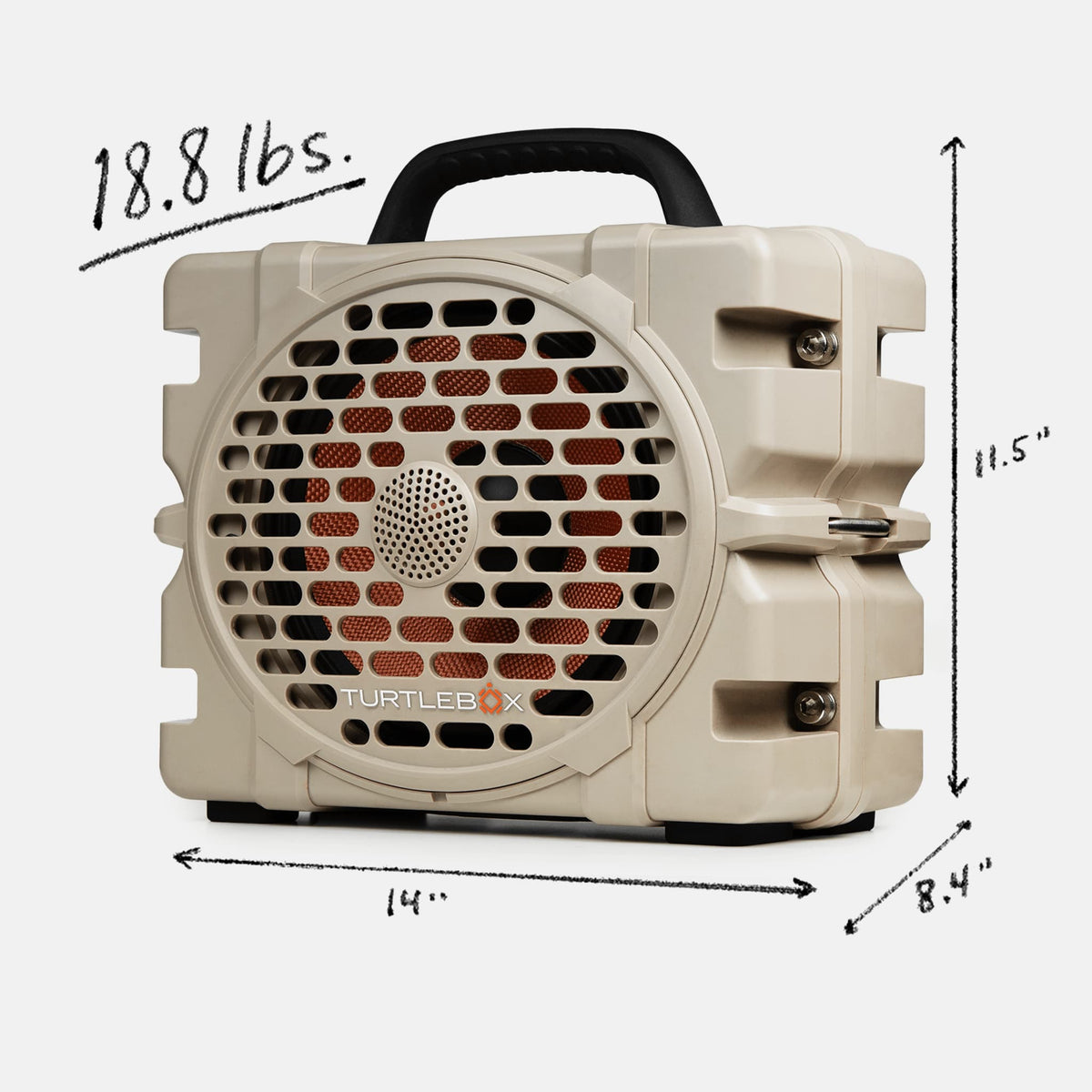 Turtlebox Grande Speaker - Tan