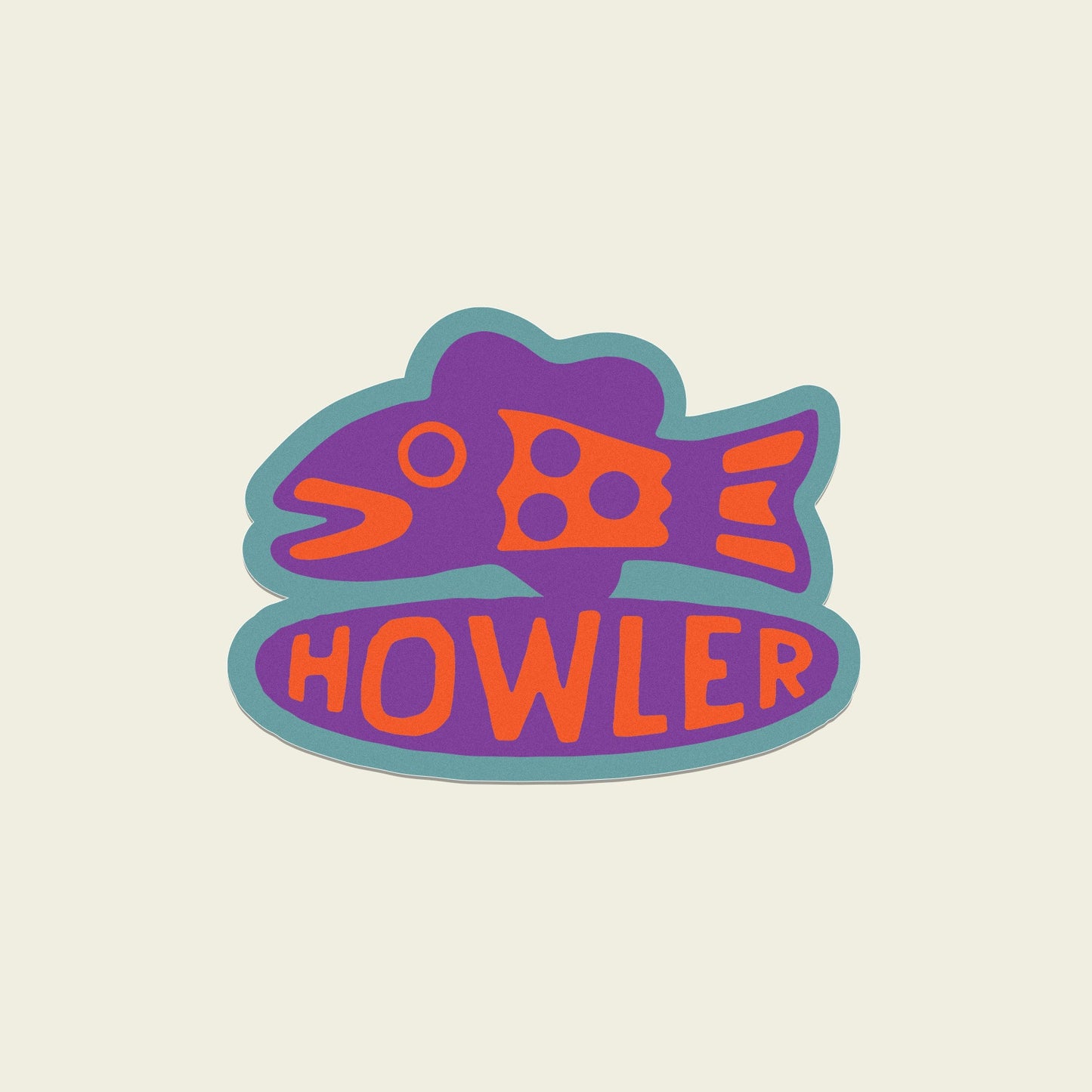 Howler Bros Howler Something Fishy Sticker