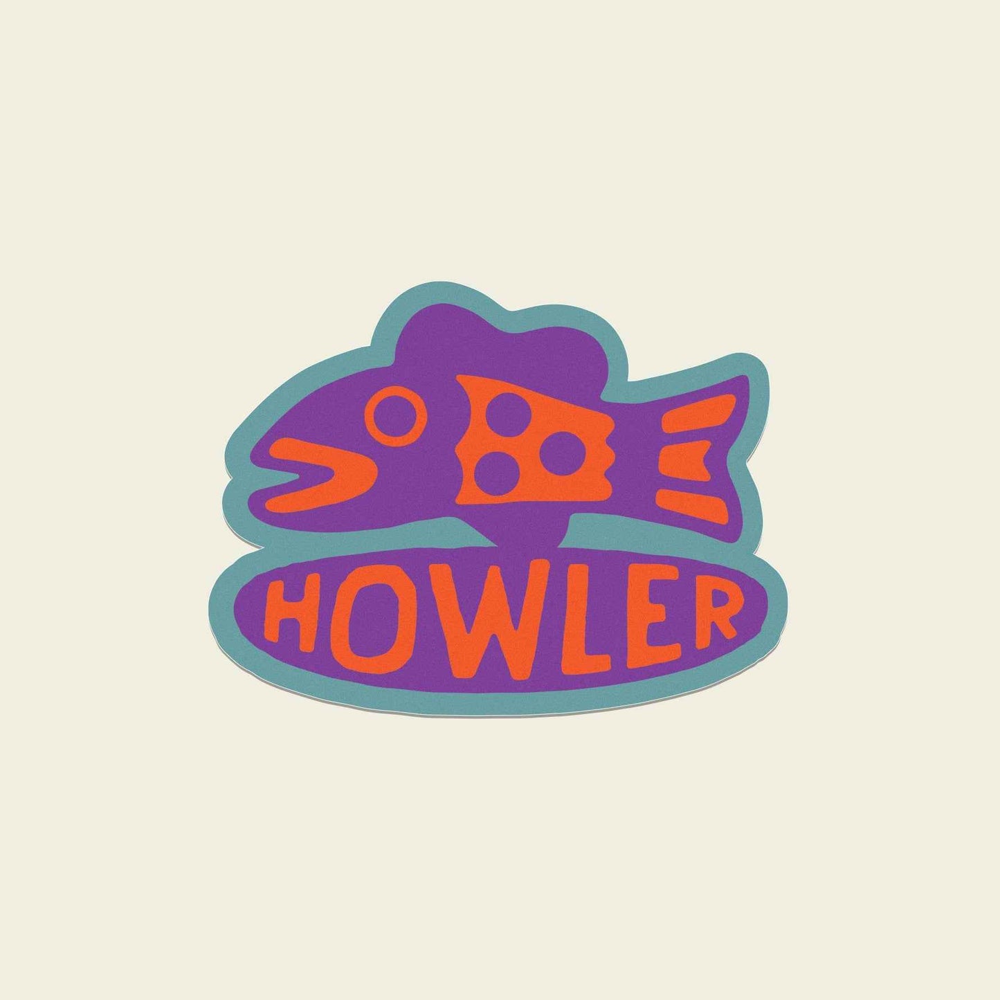 Howler Bros Howler Something Fishy Sticker