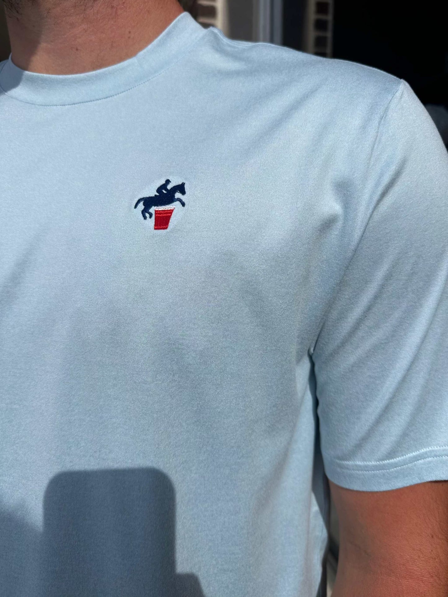 GenTeal Unbridled Spirits Blue Heathered T-Shirt