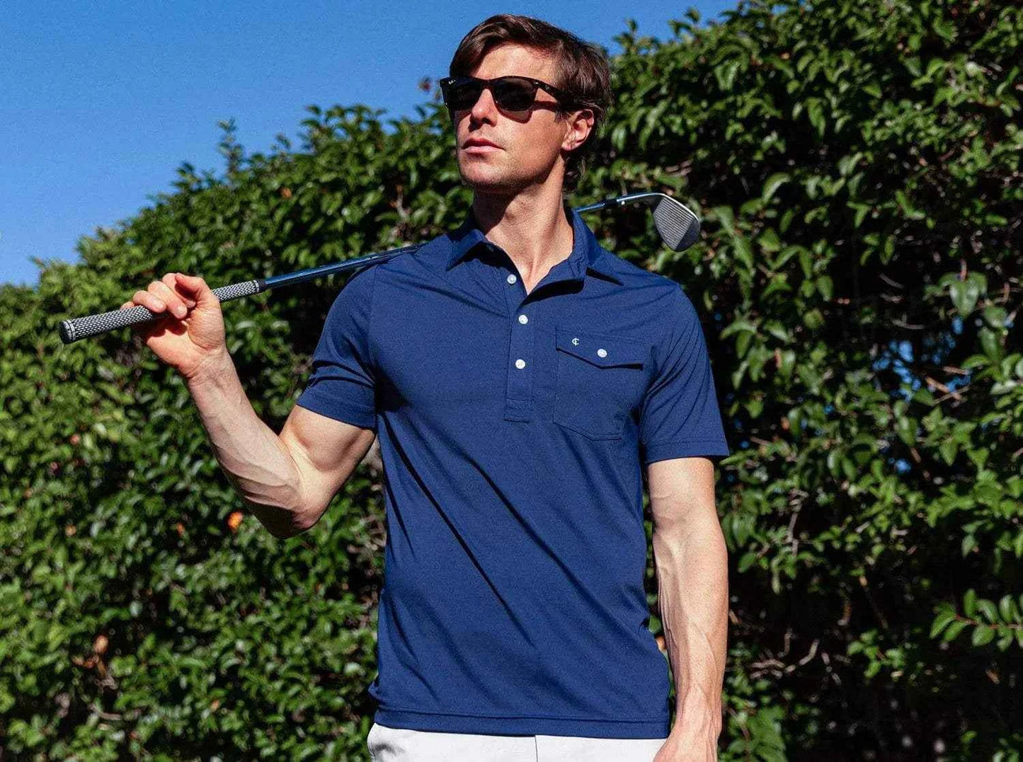 Criquet Sport Players Shirt - Navy