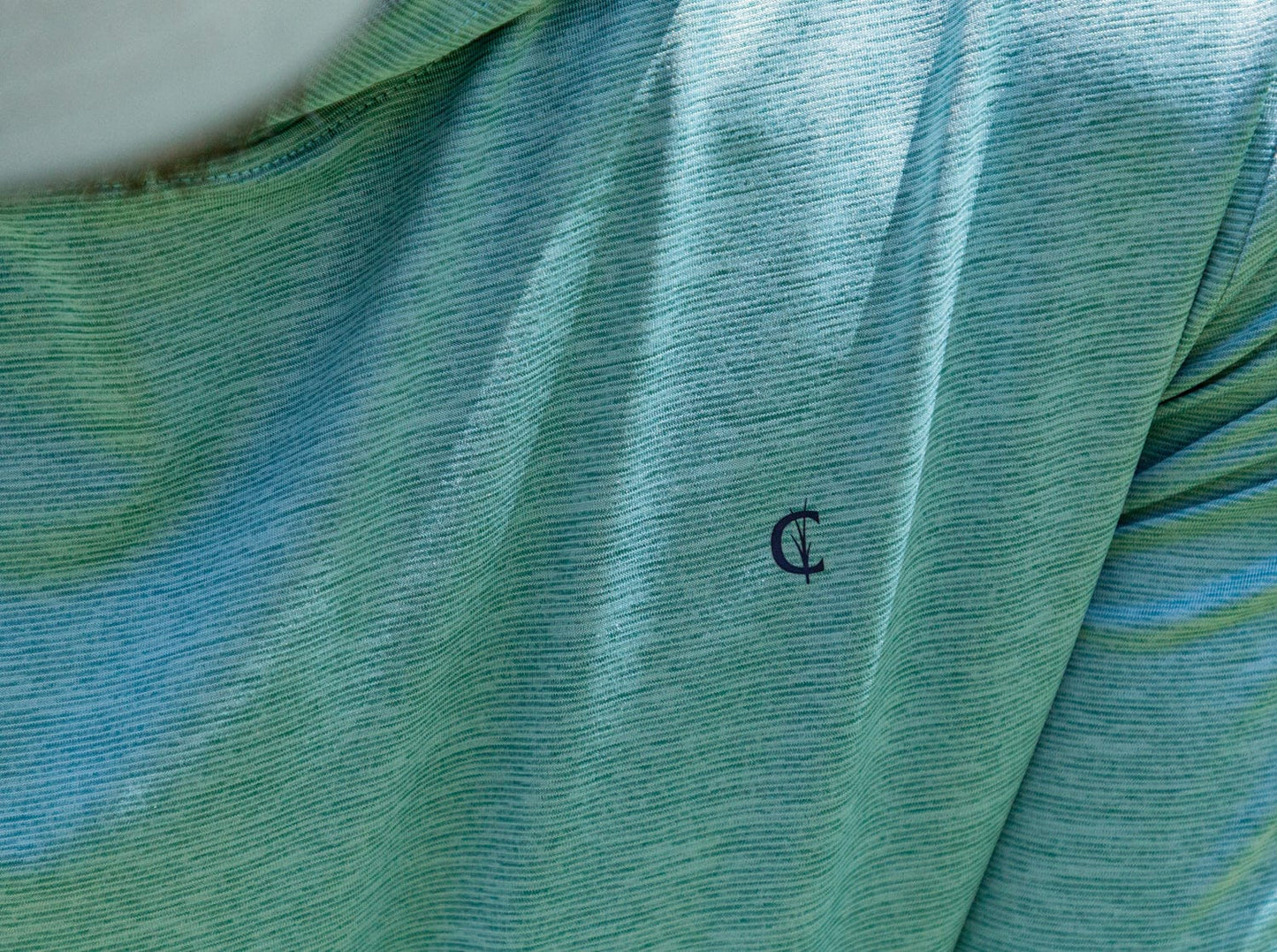 Criquet Performance Sport Hoodie- Mineral Blue