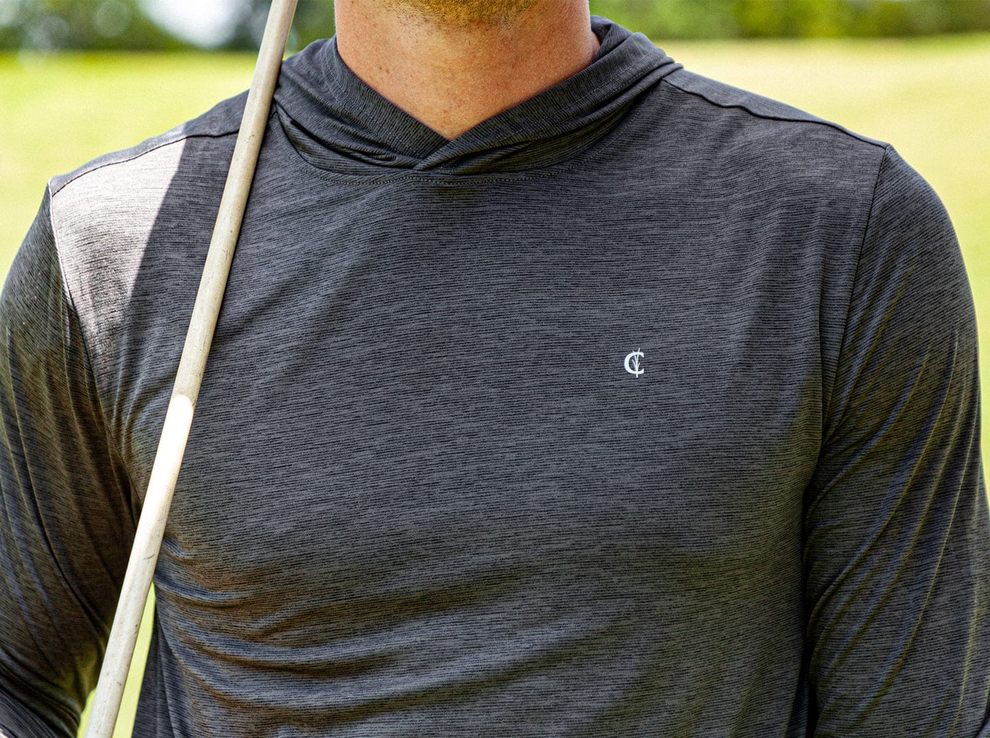Criquet Performance Sport Hoodie- Coal