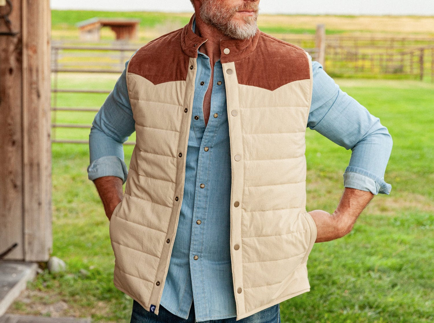 Criquet Jackson Vest - Khaki