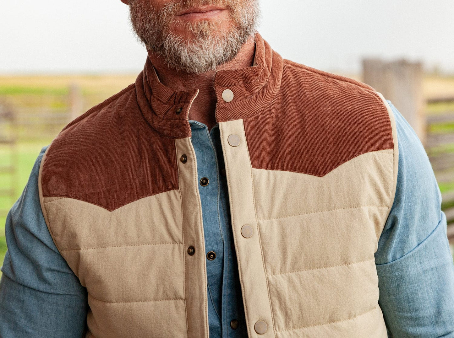 Criquet Jackson Vest - Khaki