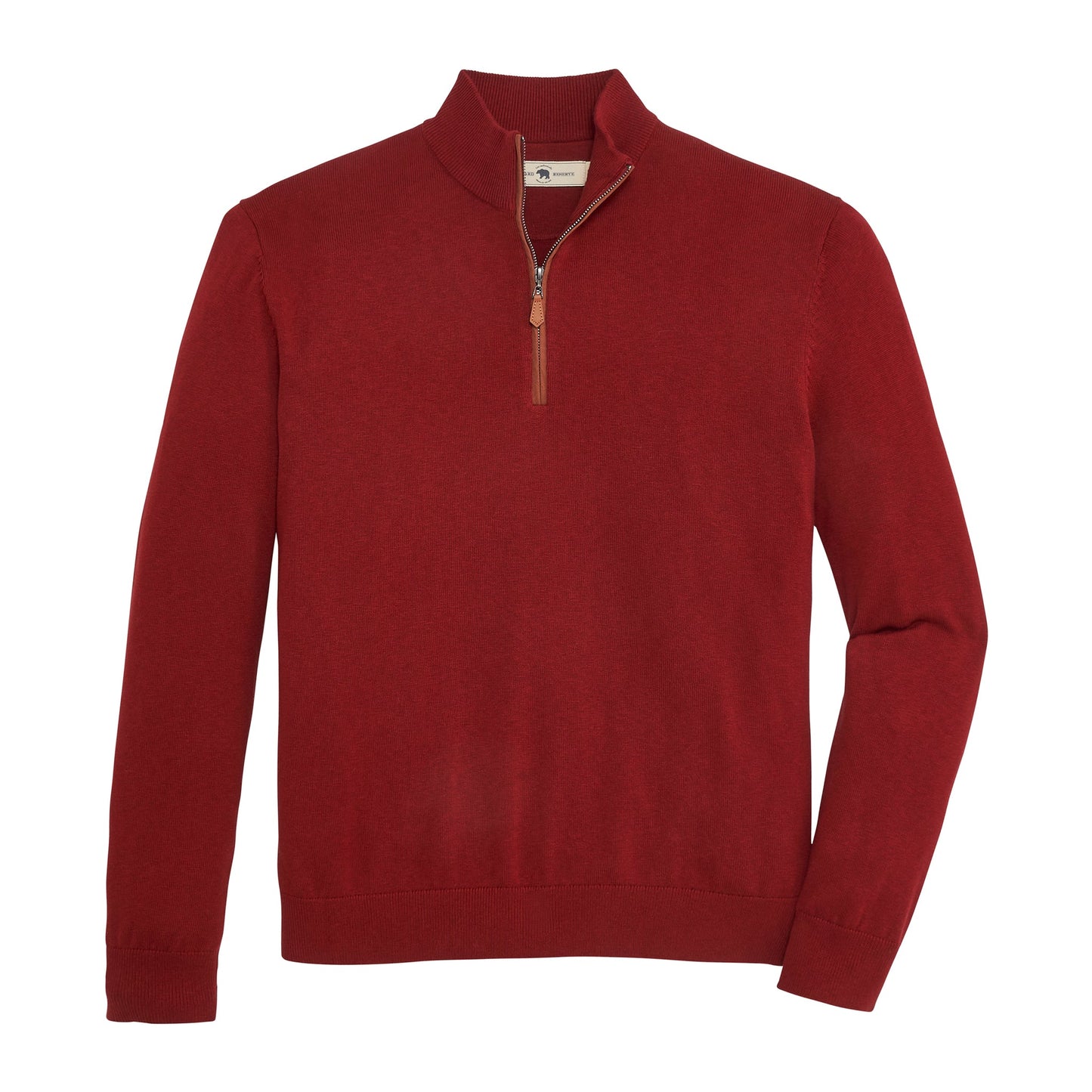 Jackson 1/4 Zip Pullover - Sun-dried Tomato