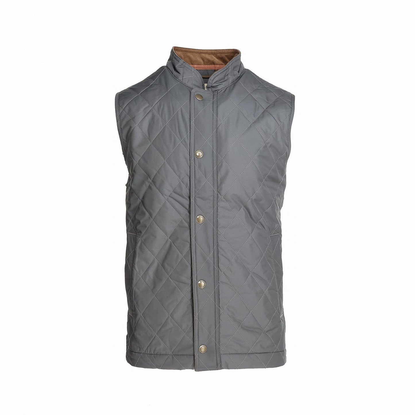 Tom Beckbe Loudoun Quilted Vest - BlueStone