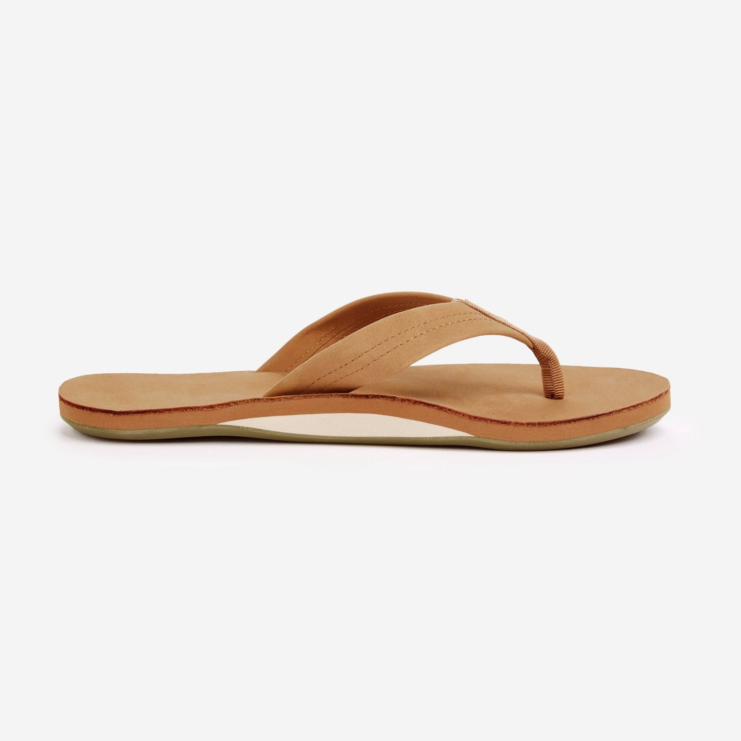 Hari Mari Fields Flip Flops - Tan/Olive