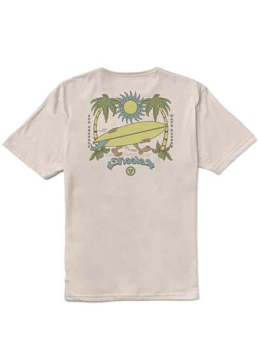 Vissla Out There Organic Tee - Bone
