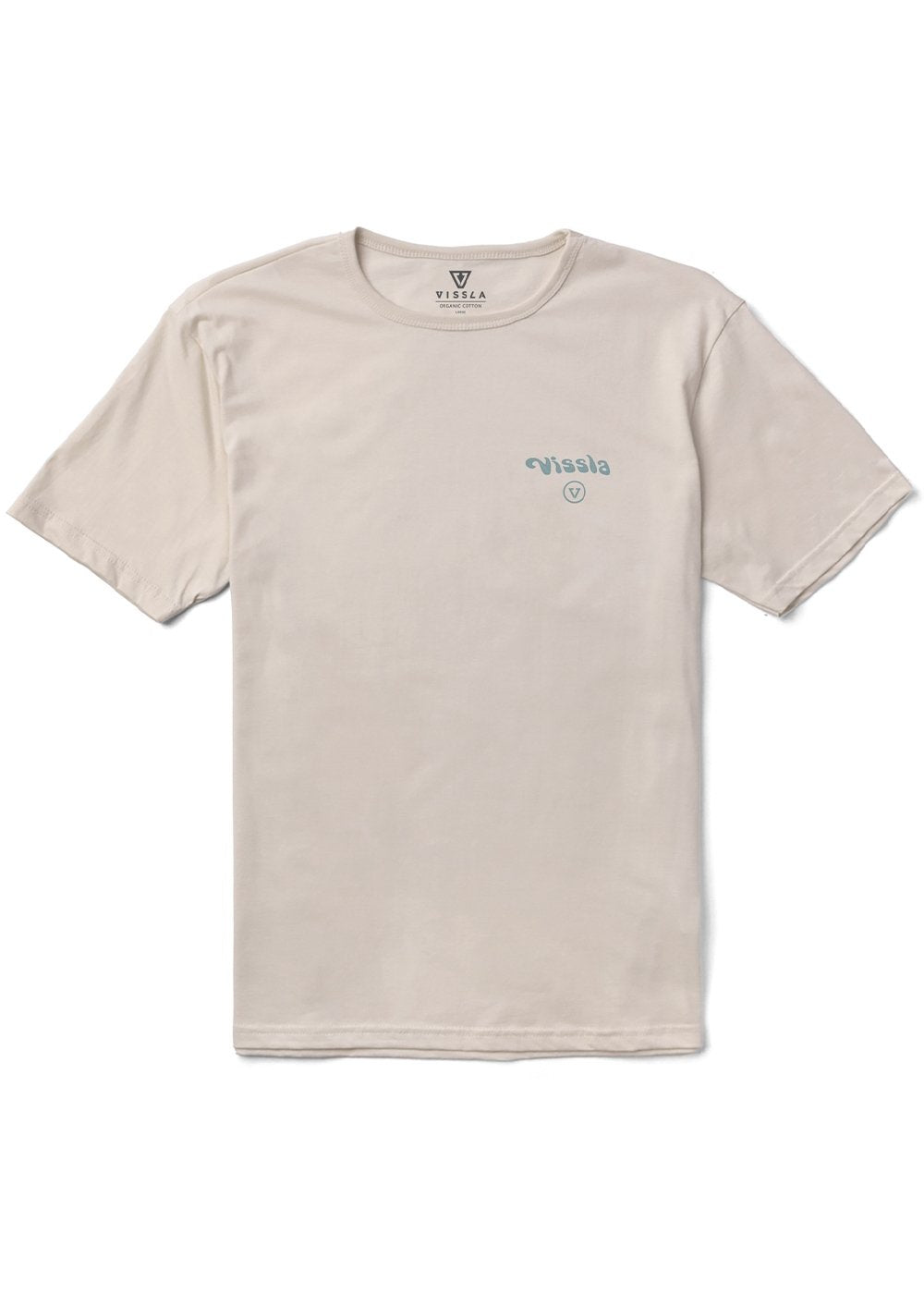 Vissla Out There Organic Tee - Bone