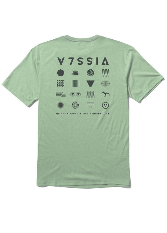 Vissla Glyphs Comp Lite Eco Performance - Sage