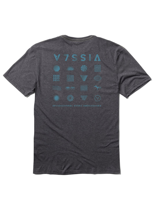 Vissla Glyphs Comp Lite Eco Performance - Black