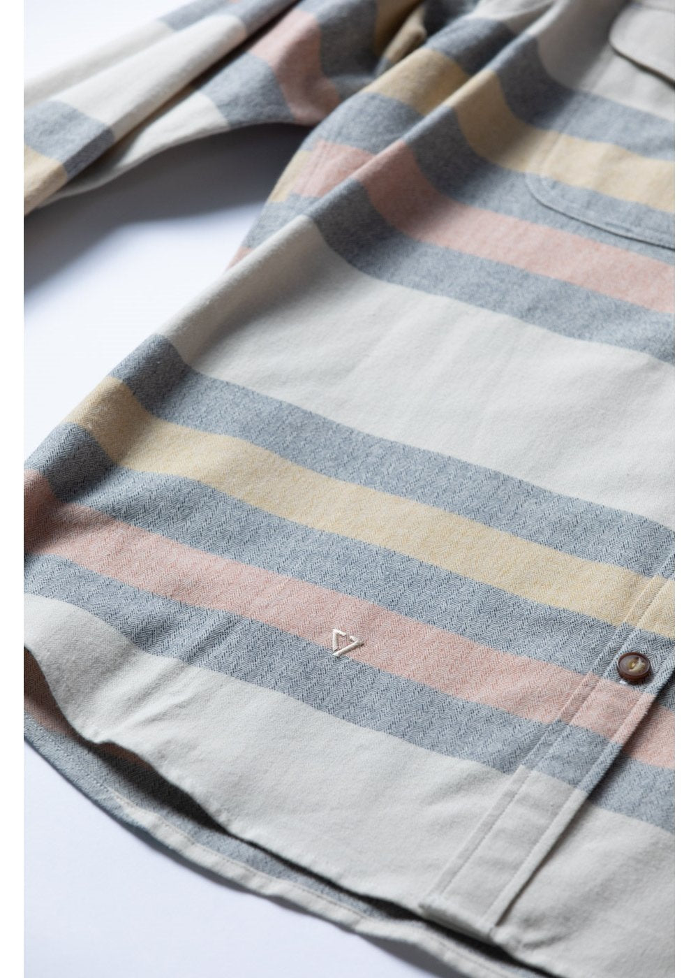 Vissla Central Coast Eco LS Flannel Shirt - Bone