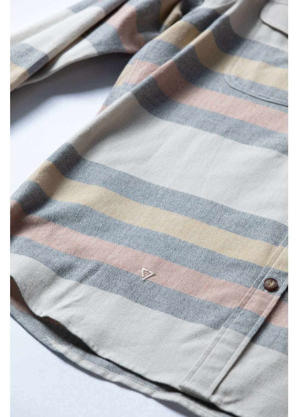 Vissla Central Coast Eco LS Flannel Shirt - Bone