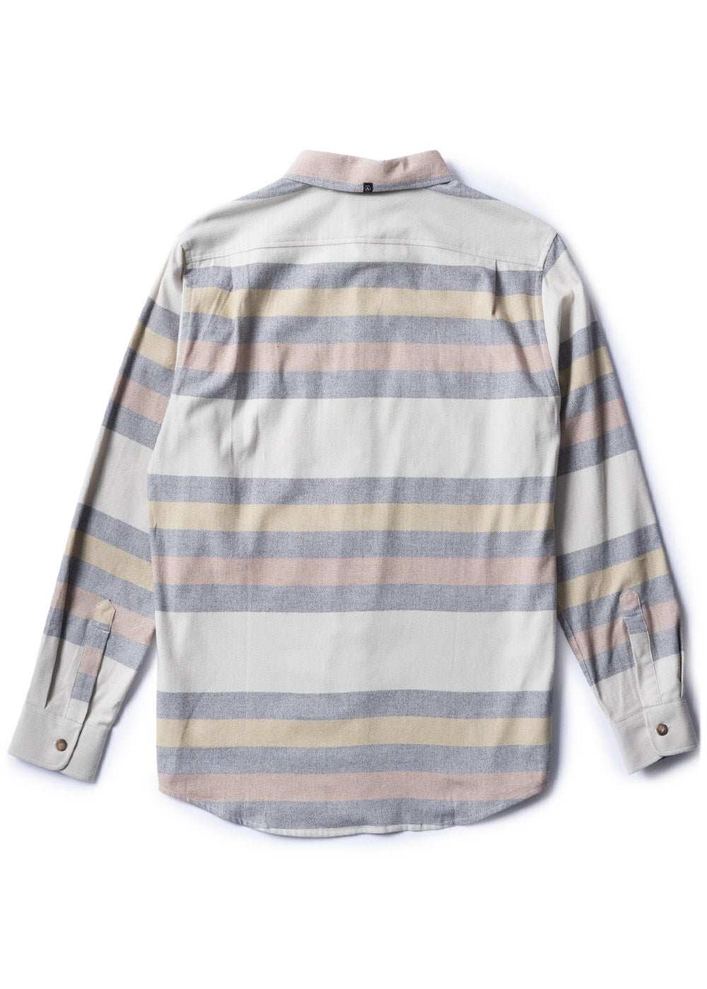 Vissla Central Coast Eco LS Flannel Shirt - Bone