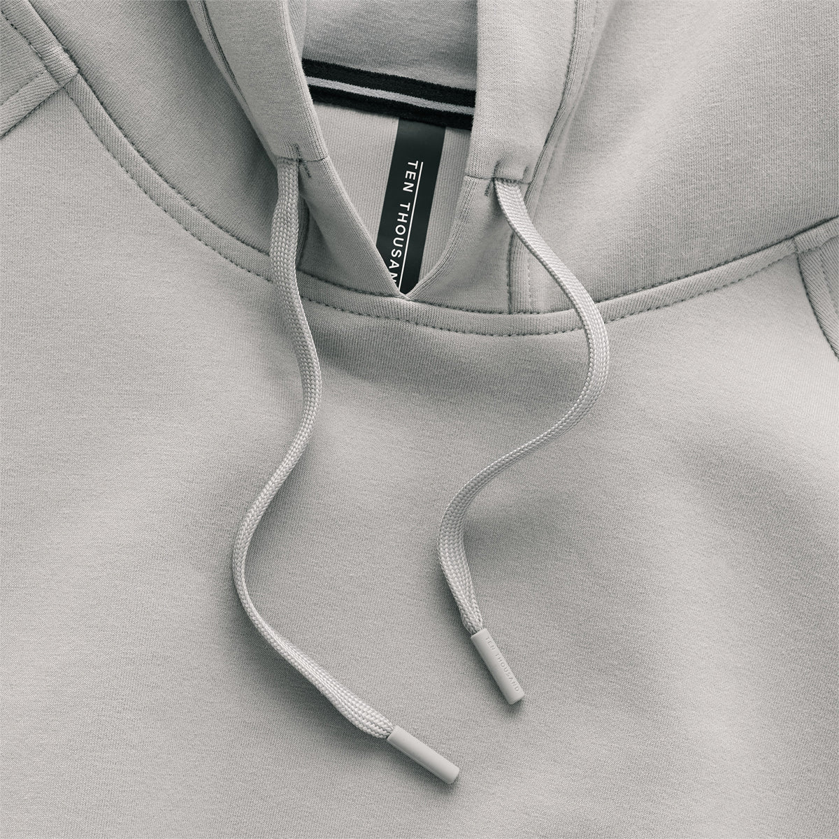 Ten Thousand Full Zip Hoodie - Light Grey