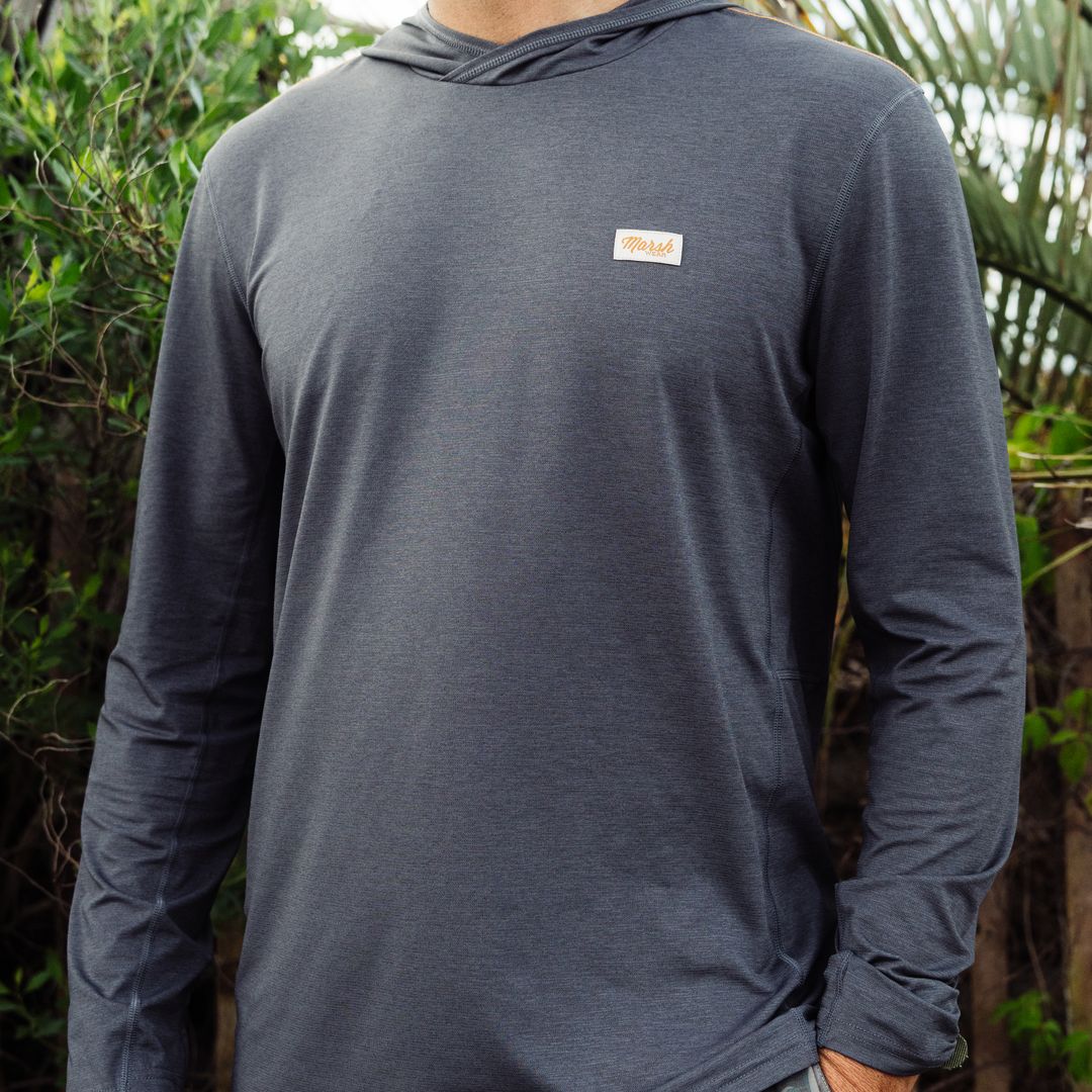 Marsh Wear High Noon Tech Hoodie - Charcoal Heather