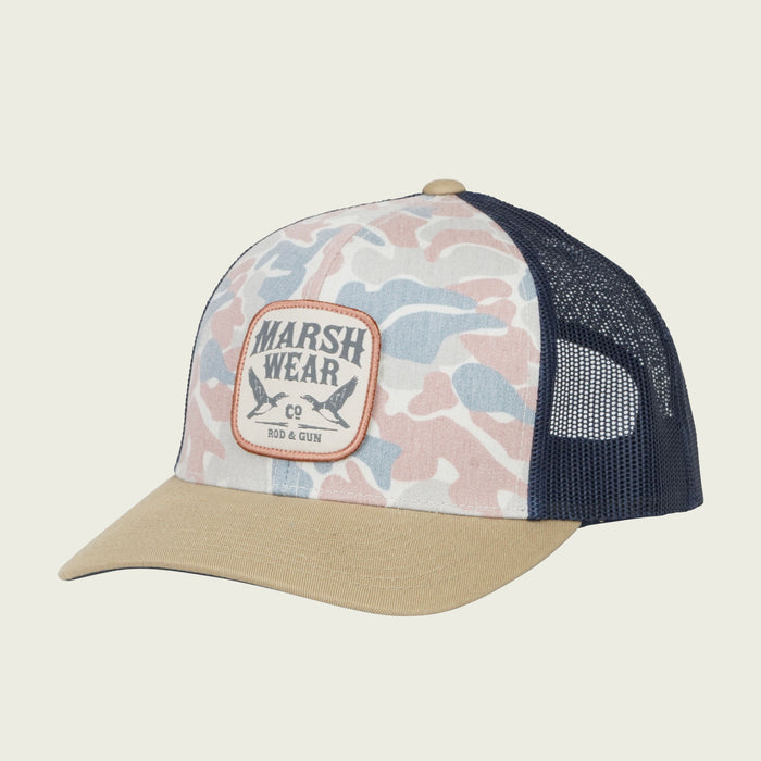 Marsh Wear Daffy Trucker Hat - Khaki Copahee Camp