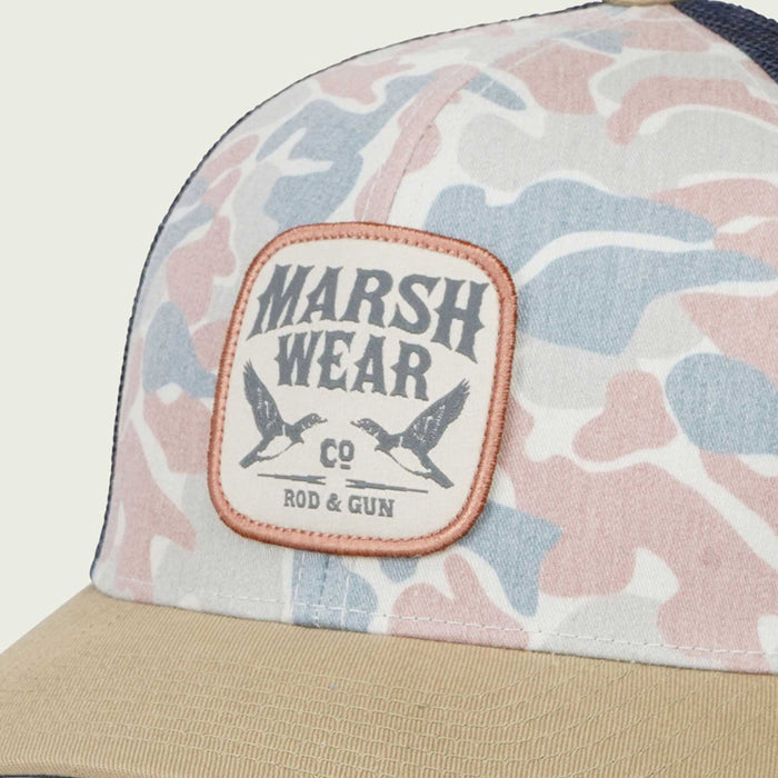 Marsh Wear Daffy Trucker Hat - Khaki Copahee Camp