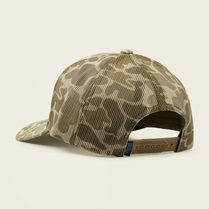 Marsh Tight Lines Trucker Hat -Khaki Mallard Camo