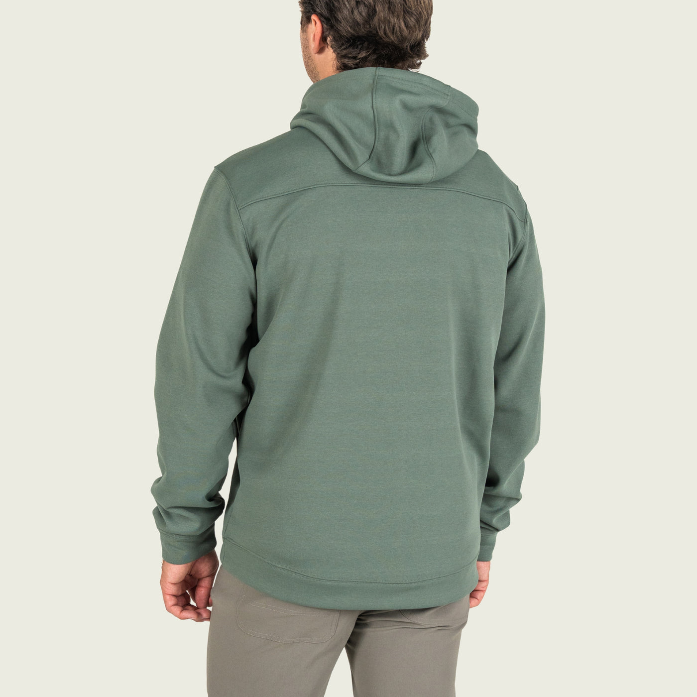 Marsh Nor'easter Hoodie - Light Olive Heather