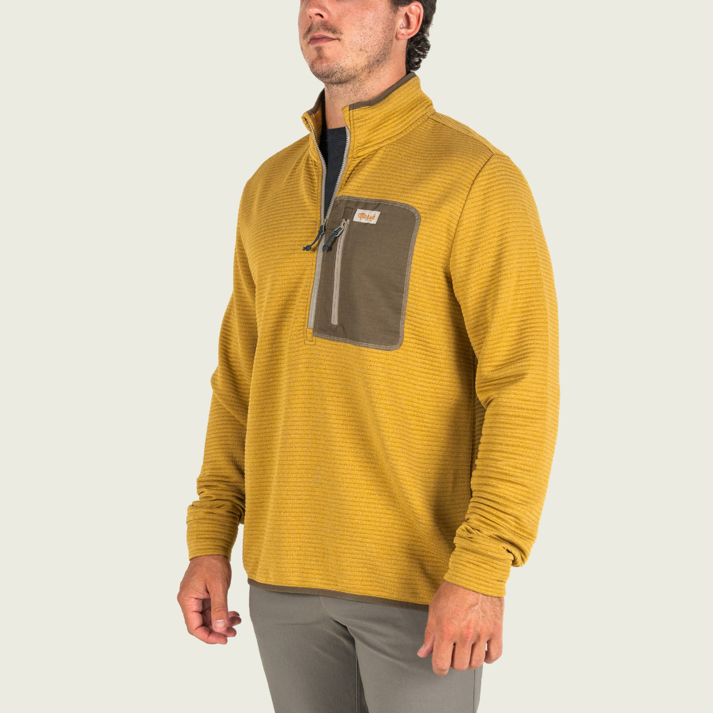 Marsh Sullivan 1/4 Zip - Harvest Gold