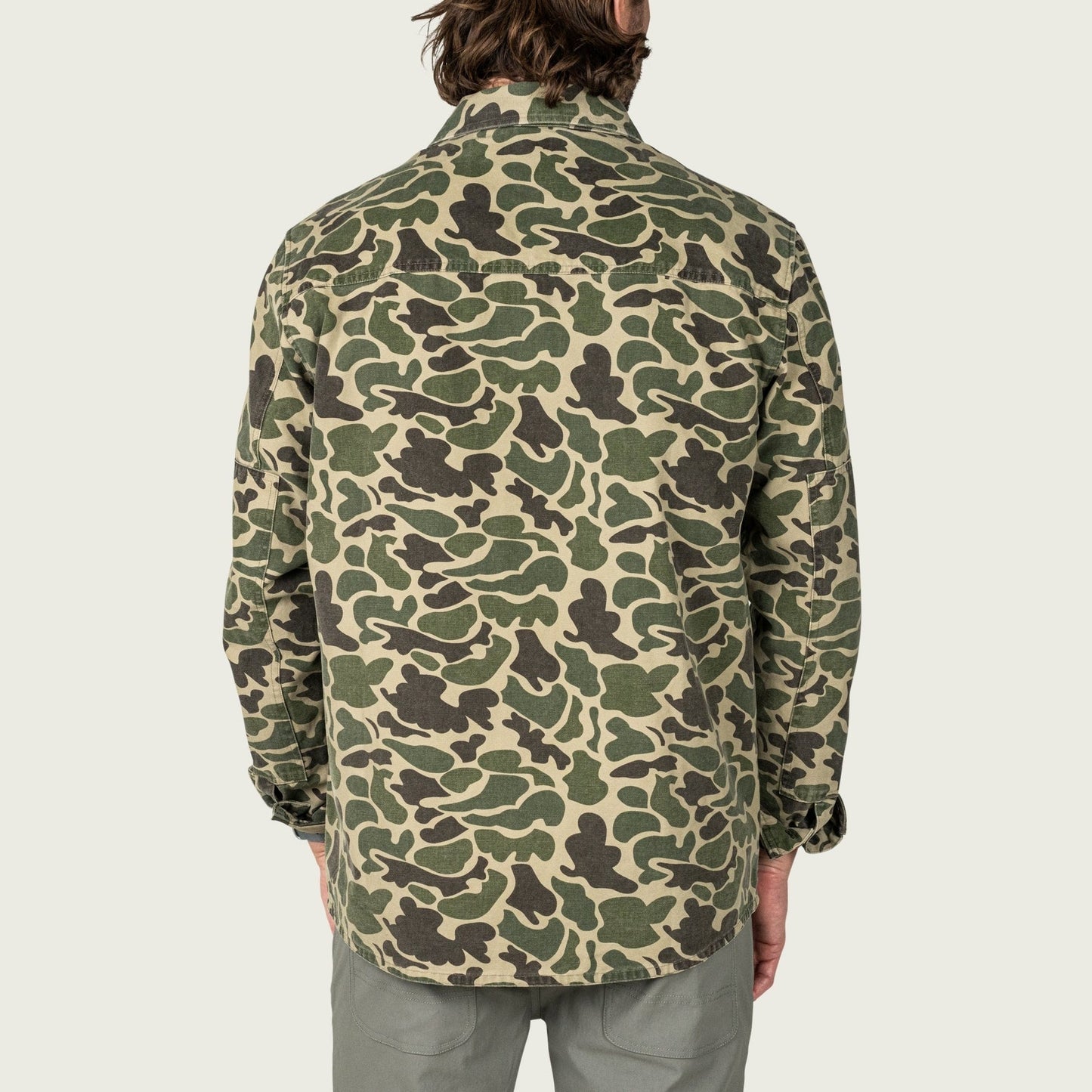 Marsh Delano Shacket - Green Mallard Camo